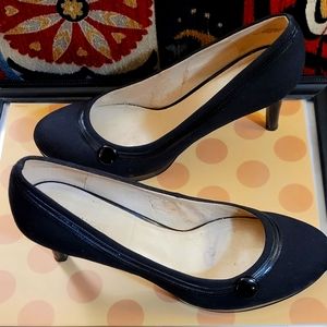 Nine West "Amell", black, platform heels